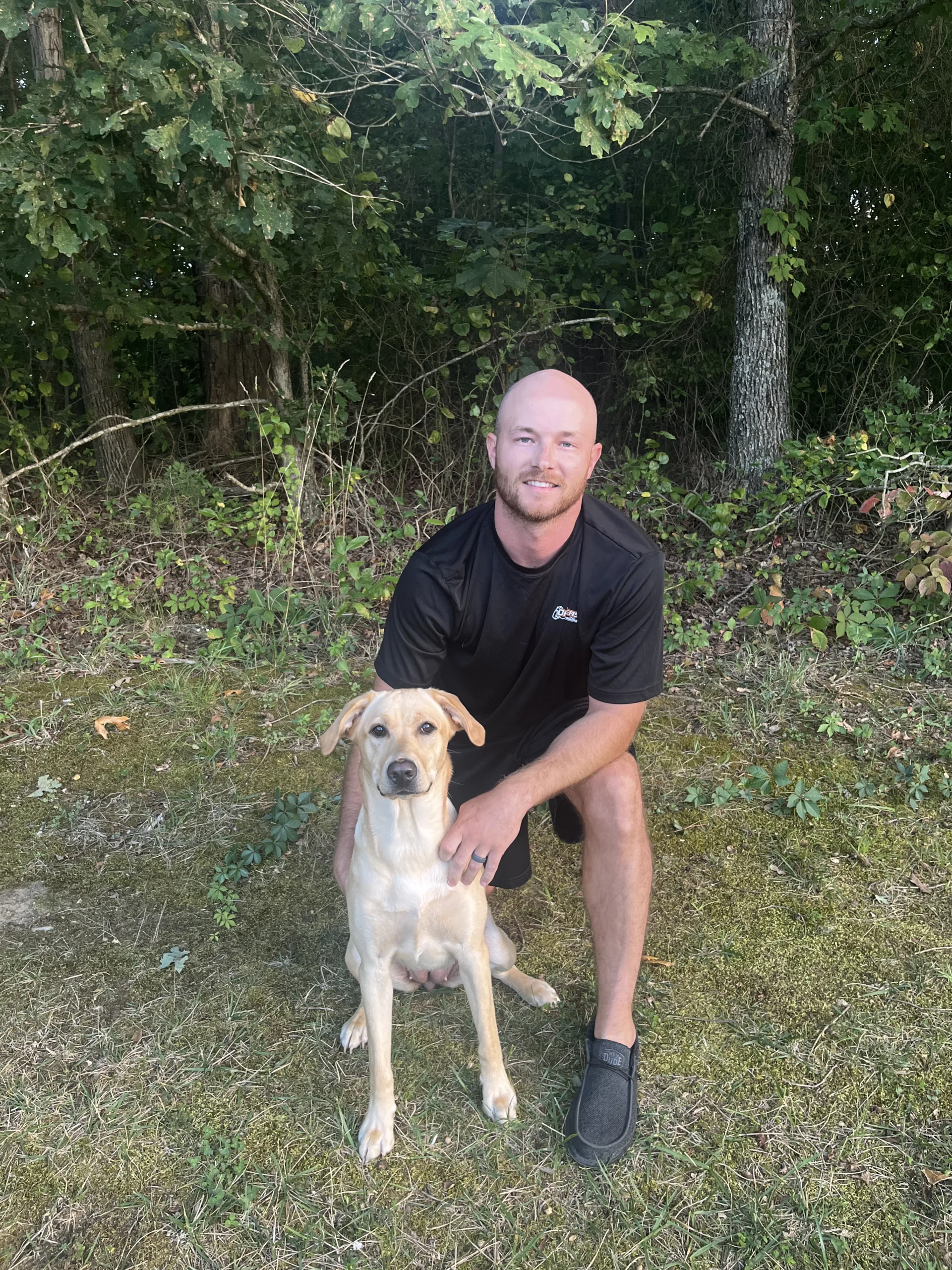 Tyler Bailey dog trainer serving Fredericksburg, VA