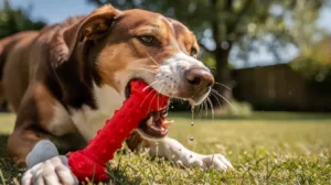 How to get a puppy to stop biting using chew toys